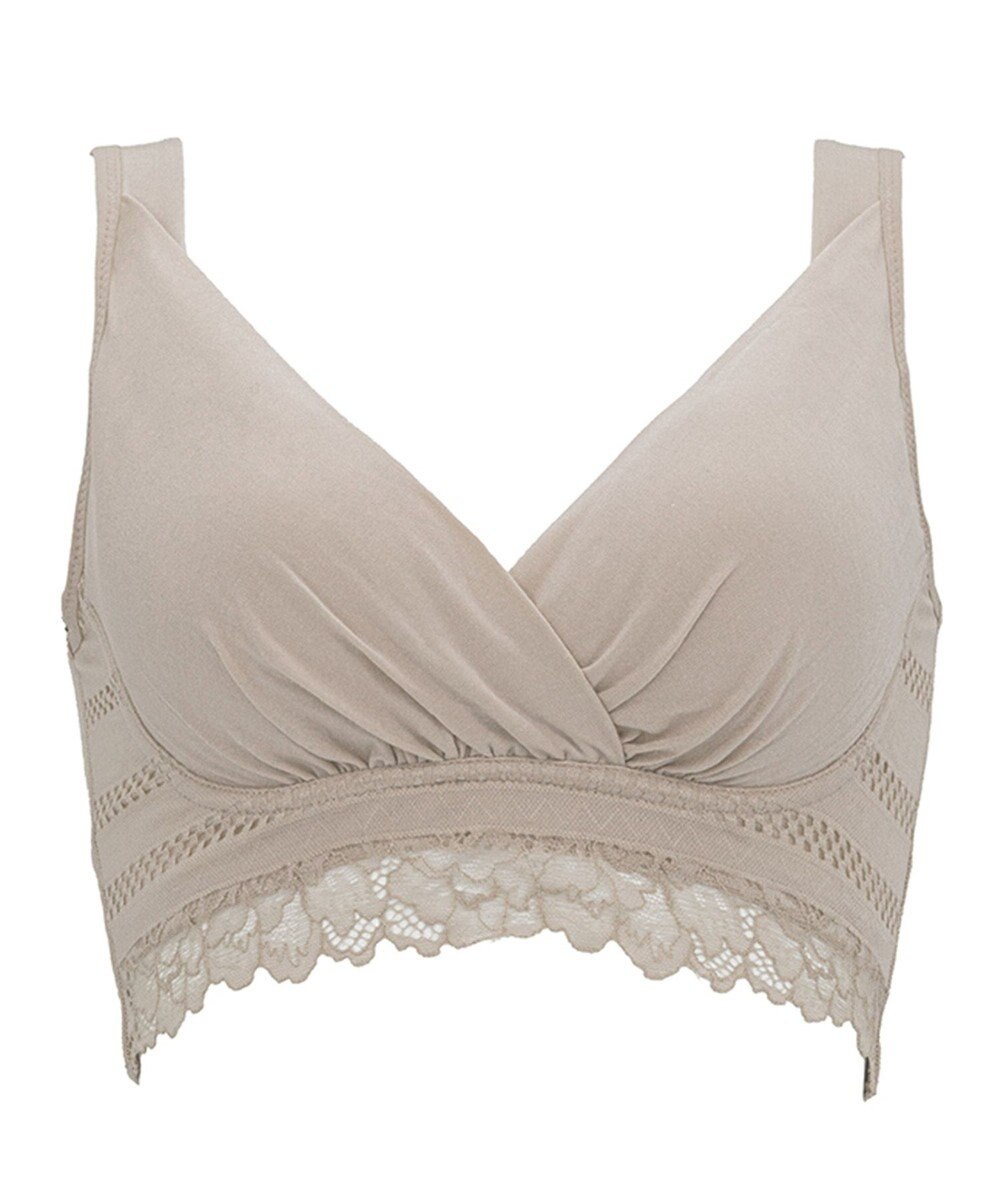 BRADELIS New York 【BRADELIS Me / ノンワイヤーブラジャー】オールインワンブラ ナイトブラ 補正 下着 24時間ラクに着用 綿混 しっかりフィット ブラデリス ME122105 