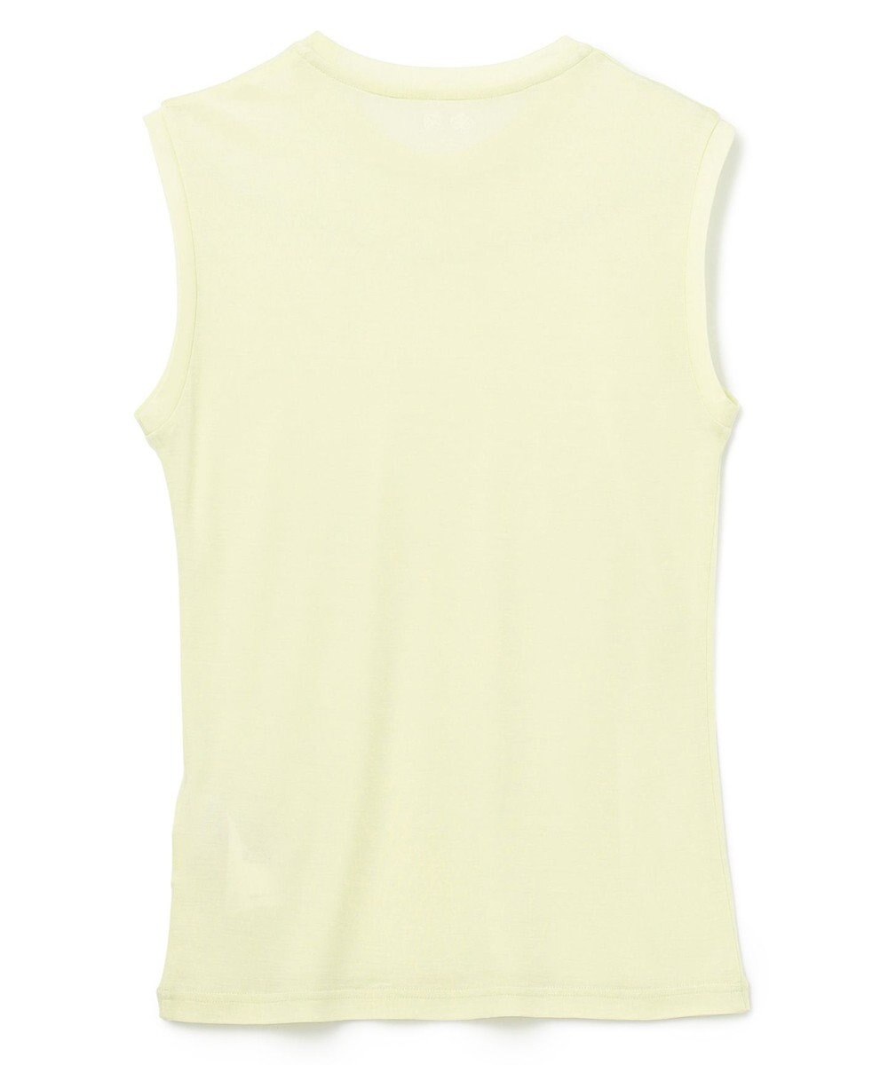 BEIGE， Washable Silk / Sleeveless T スリーブレスTシャツ 