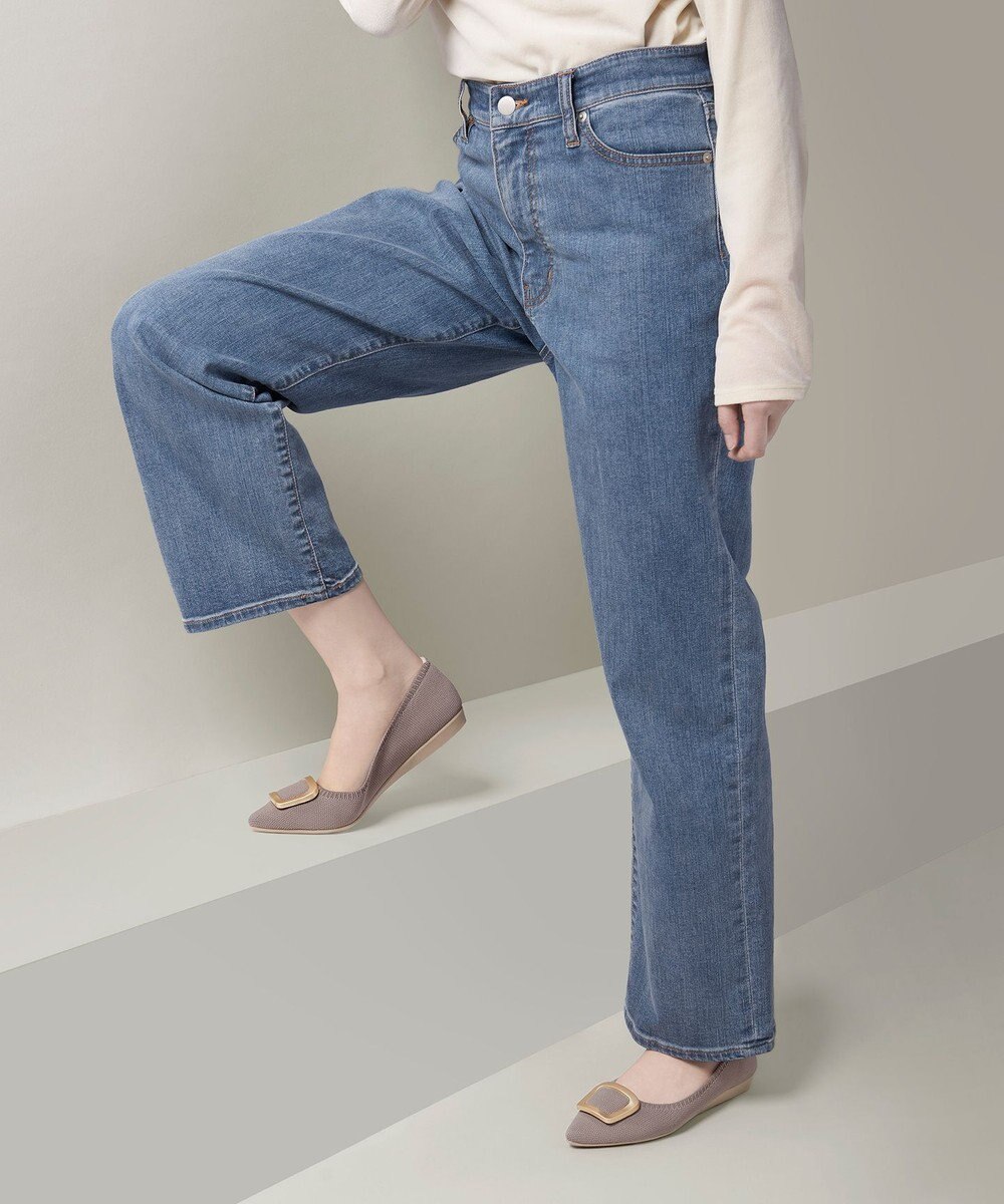 steppi バックル付き ポインテッド パンプス 