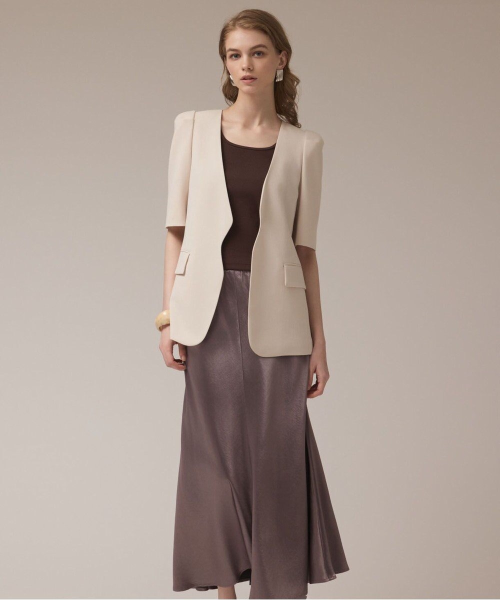 GRACE CONTINENTAL パフスリーブジャケット 