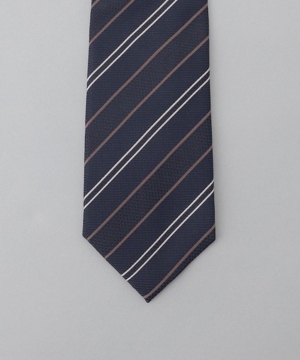 GOTAIRIKU GOTAIRIKU別注【日本製】シルク ネクタイ_ストライプ 