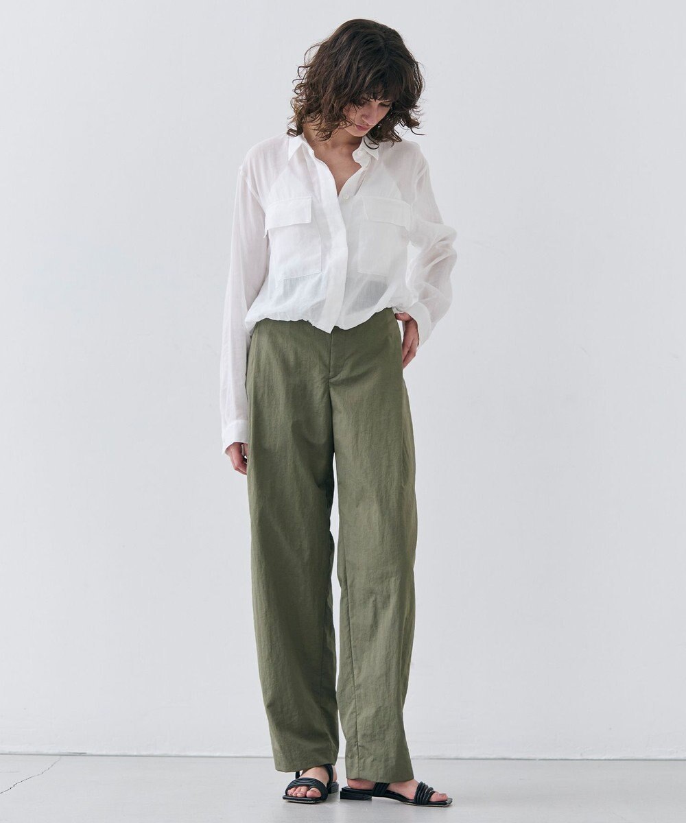 BEIGE， 【洗える・Precious 7月号掲載】ABELIA / コットンVラインカップ付きキャミソール 