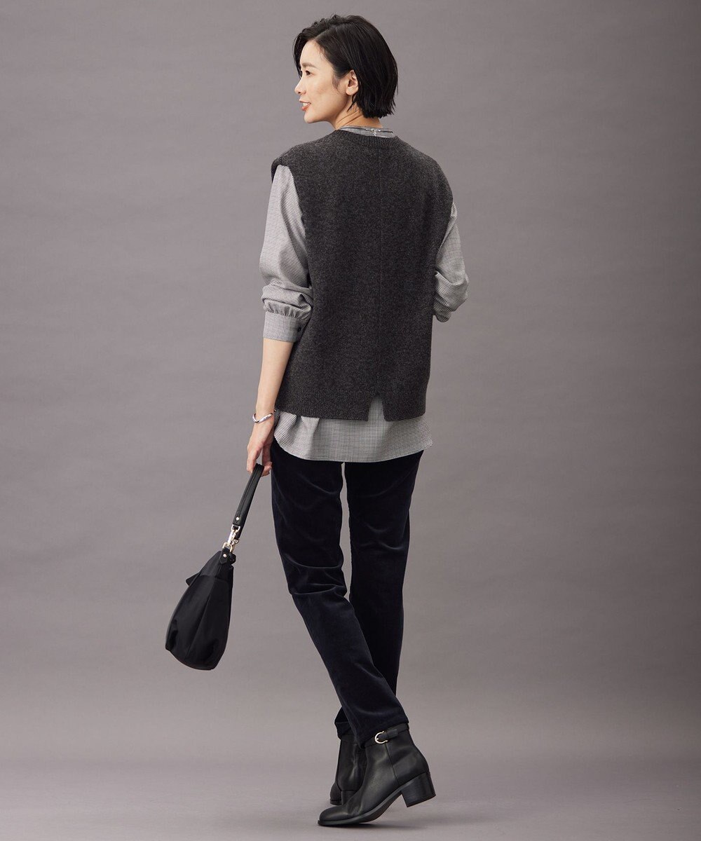 J.PRESS LADIES 【洗える】AZALEA ニット ベスト 