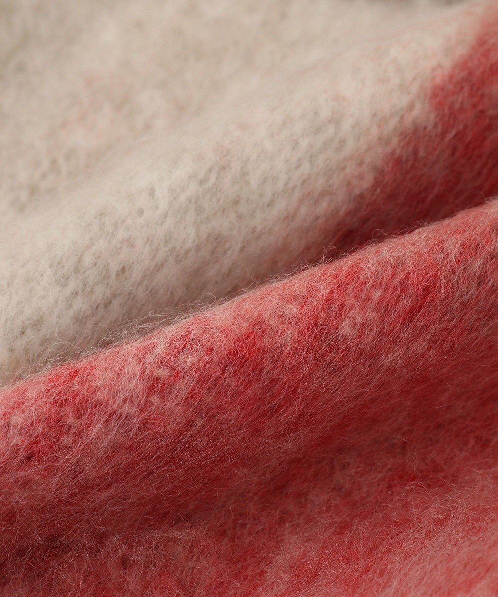 Green Parks ・ｆｕｒｒｙ　ｒａｔｅ　グラデーションチェックマフラー 