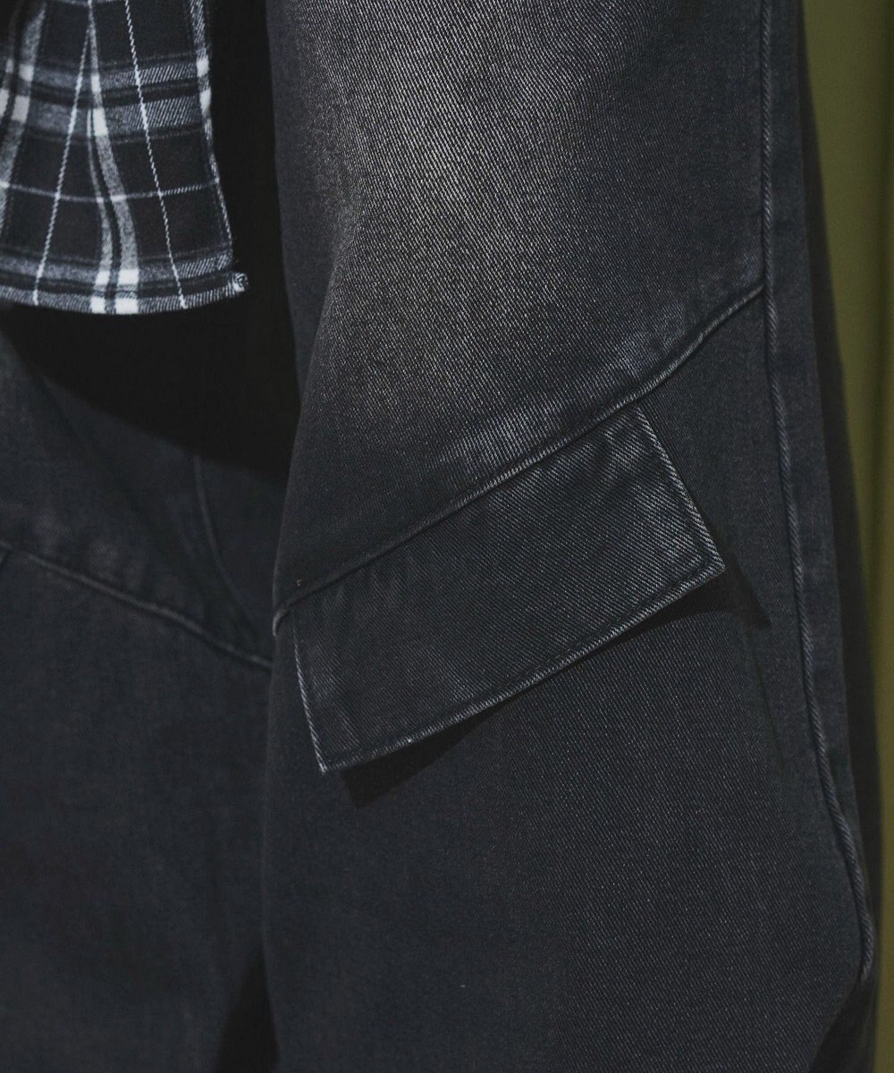 WEGO フェイクシャツスリーブデニム 