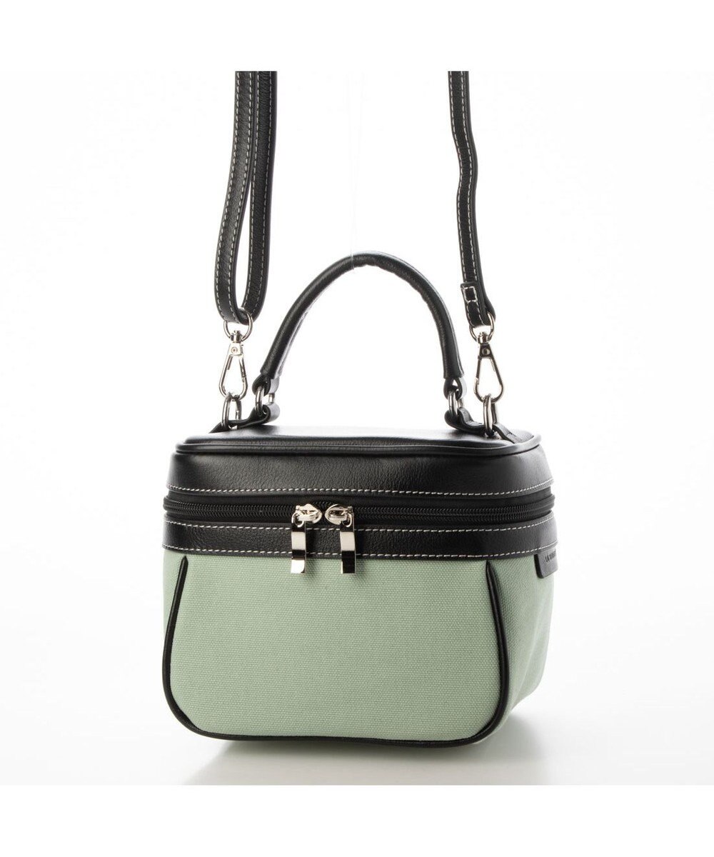 LA BAGAGERIE 【倉敷帆布】キャンバスバニティバッグ 