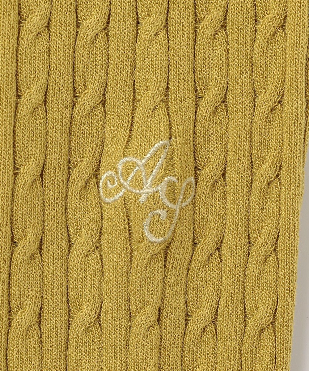 ANY SIS L ケーブルニット カーディガン 