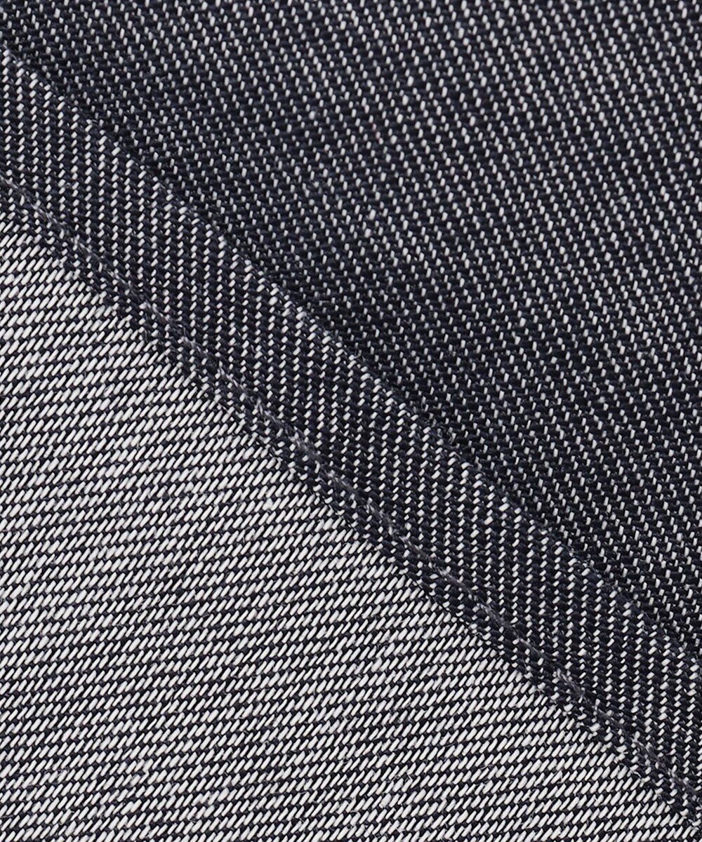 SHARE PARK LADIES 【UVカット・撥水・ストレッチ】イージーデニムノーカラーシャツ 