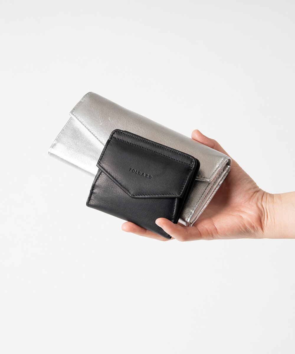 FOLNA RD ソフトレザー・ホイルレザー エンべロープ長財布 