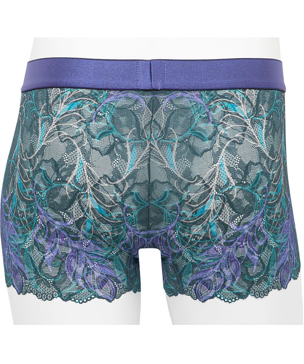 WACOAL MEN WACOAL MEN 【レースボクサー】 ボクサーパンツ フロント快適グラマラス 通気性 スカラ始末(裾部分) 前閉じ レース 下着 メンズ WT3826 /ワコールメン 