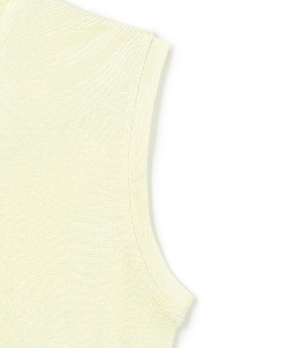 BEIGE， Washable Silk / Sleeveless T スリーブレスTシャツ 