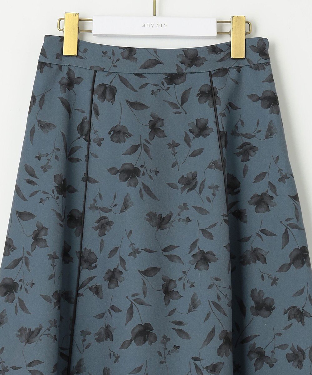 ANY SIS 【洗える】フローラルパターン スカート 