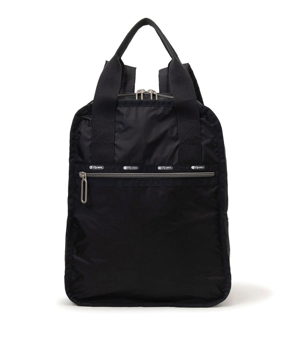 LeSportsac MED URBAN BACKPACK/ブラックC 