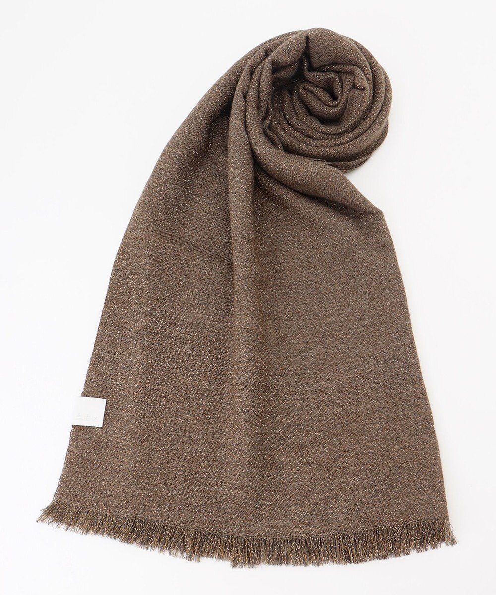 自由区 【カタログ掲載】ウールラメミックス ストール 