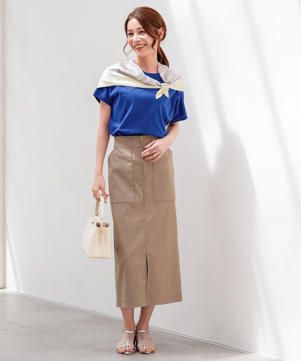 ANY SIS 【2WAY】フロントジップタイト スカート 