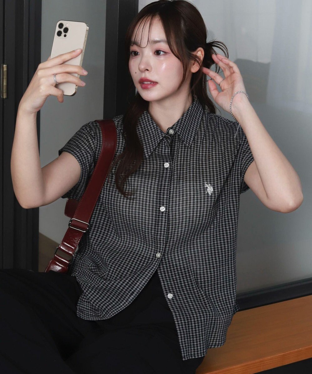 WEGO U.S. POLO ASSN.別注 フレンチスリーブシャツ 