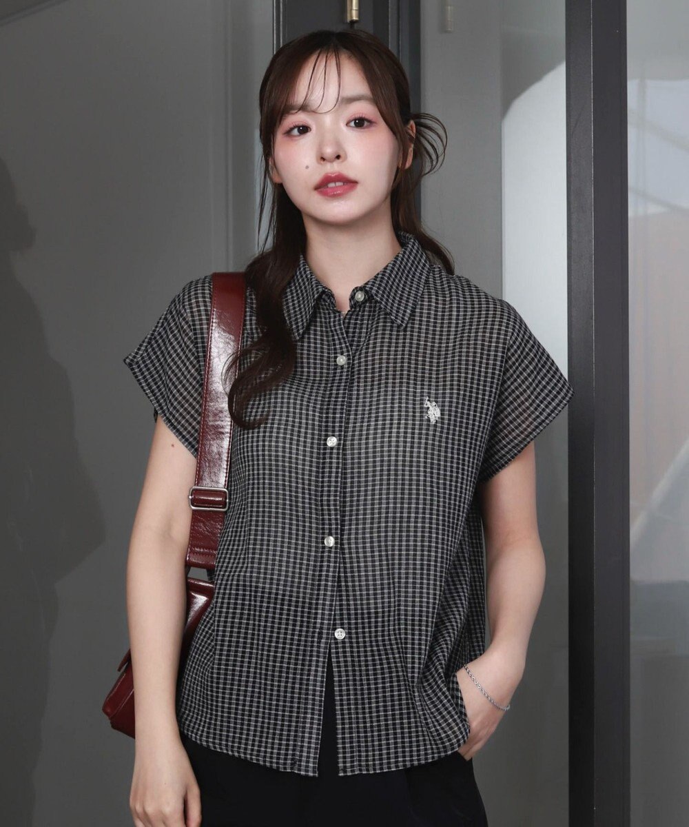 WEGO U.S. POLO ASSN.別注 フレンチスリーブシャツ 