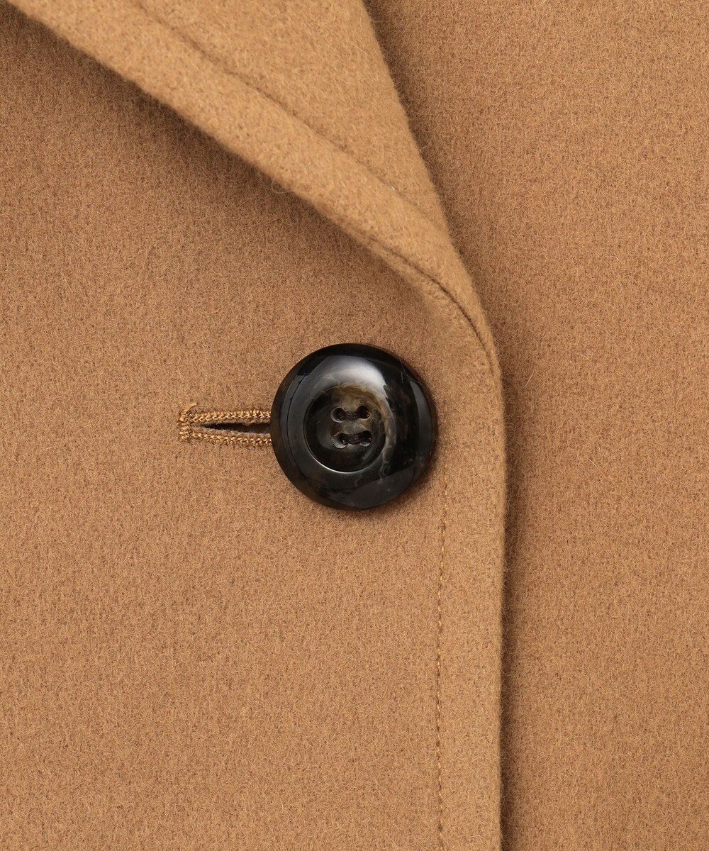 GRACE CONTINENTAL 刺繍ウールコート 