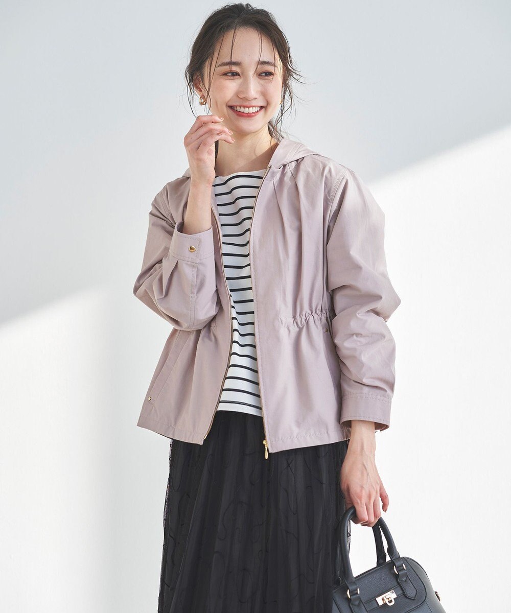 ANY SIS 【撥水/花粉対策】2WAYフーディー ブルゾン 