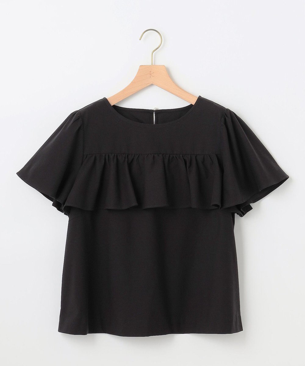 組曲 ツイルジャジー フリルカットソー 