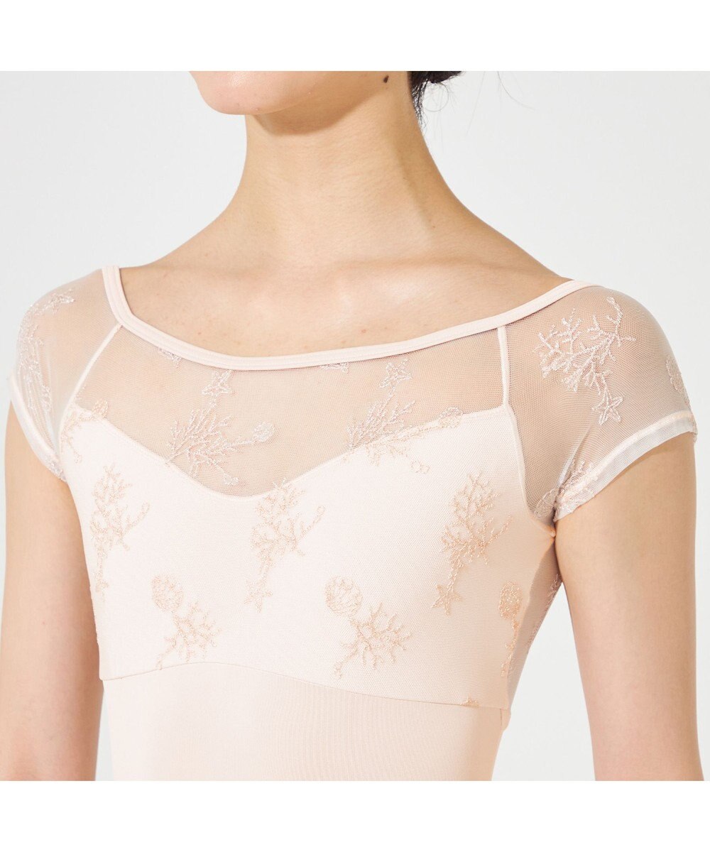 Chacott フレンチスリーブレオタード 