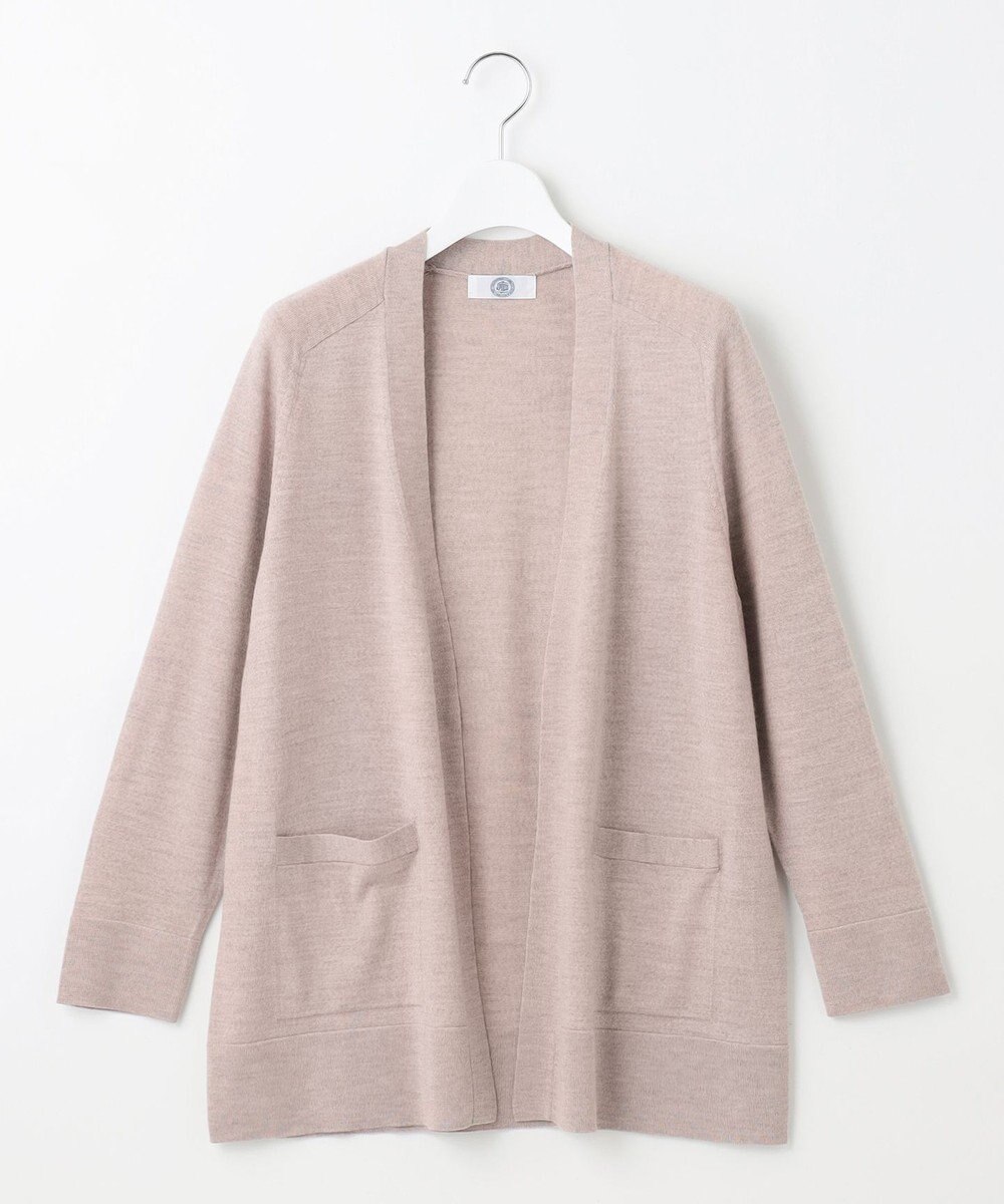 J.PRESS LADIES 【着丈が選べる・洗える】KNIT BASIC ロングカーディガン 