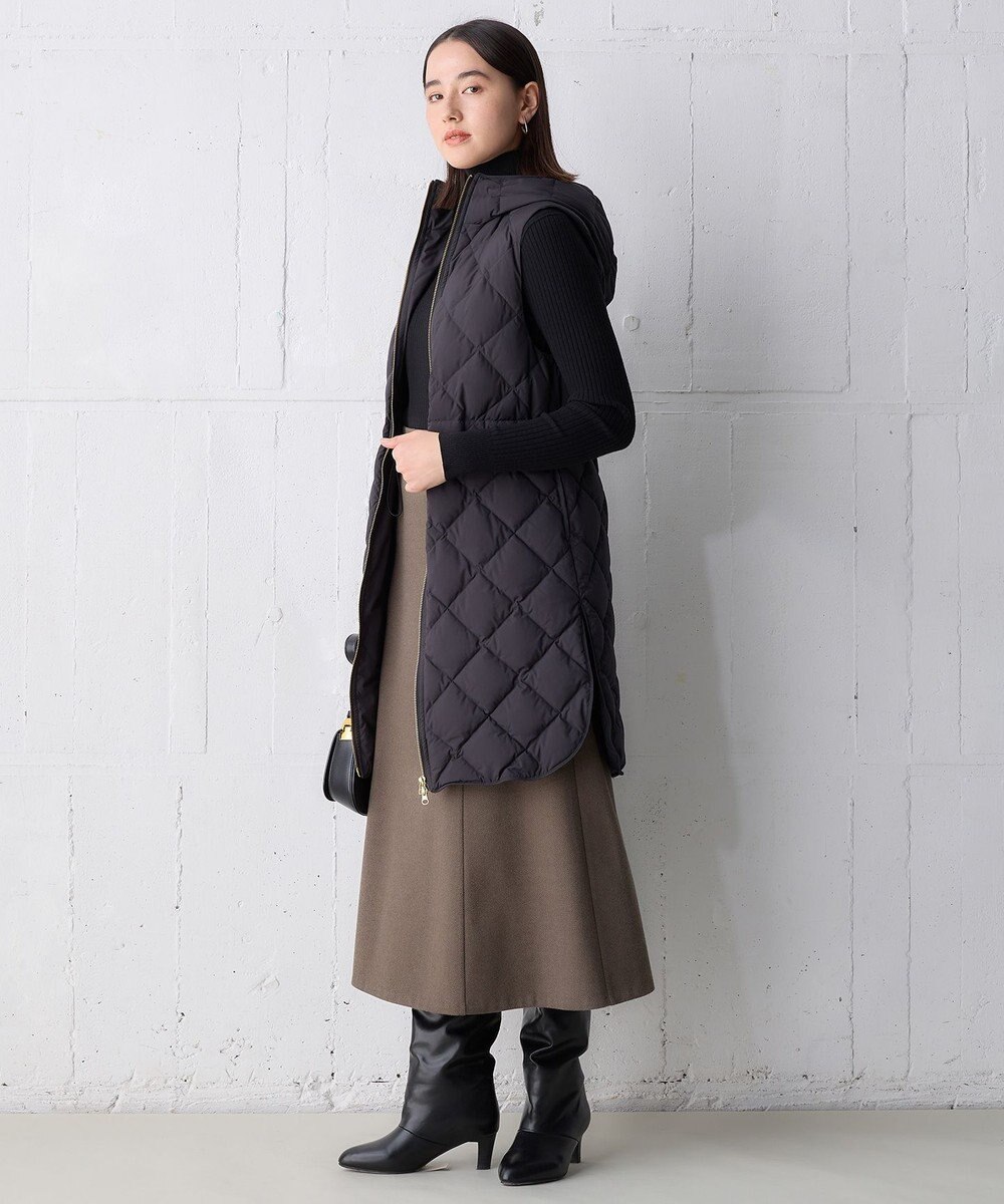 UNFILO 【TAION×UNFILO】フード付き ジレ 