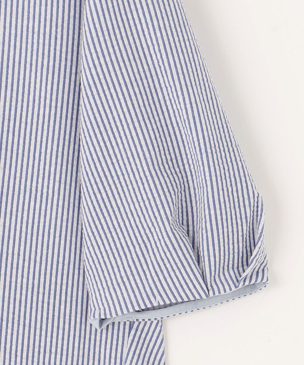 J.PRESS LADIES 【WEB限定カラーあり・抗菌消臭・吸水速乾】サッカージャージー 5分袖 ペプラム カットソー 