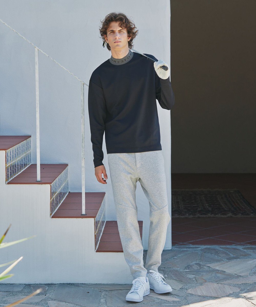 23区GOLF 名品パンツ【23Fondation/MEN】ダンボールニット ジョガーパンツ 