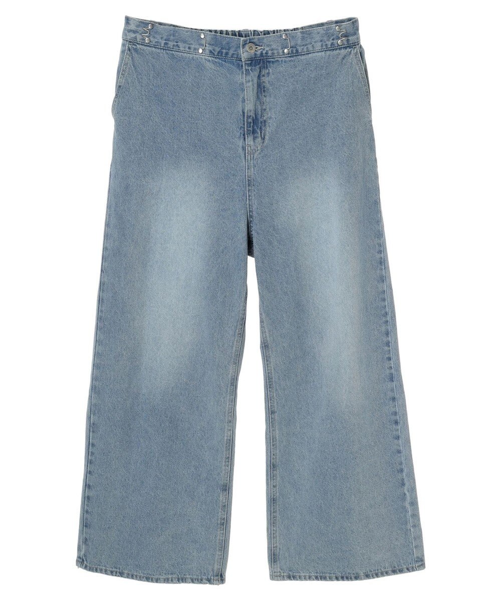 earth music&ecology タックホックデニムパンツ 