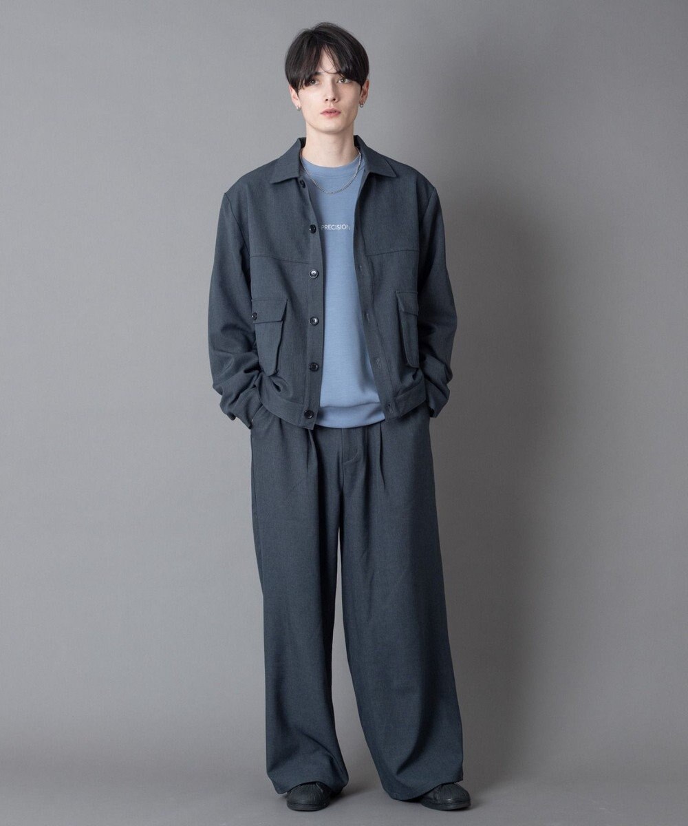 WEGO 【ユニセックス着用ITEM】ダブルポケットショートジャケット 