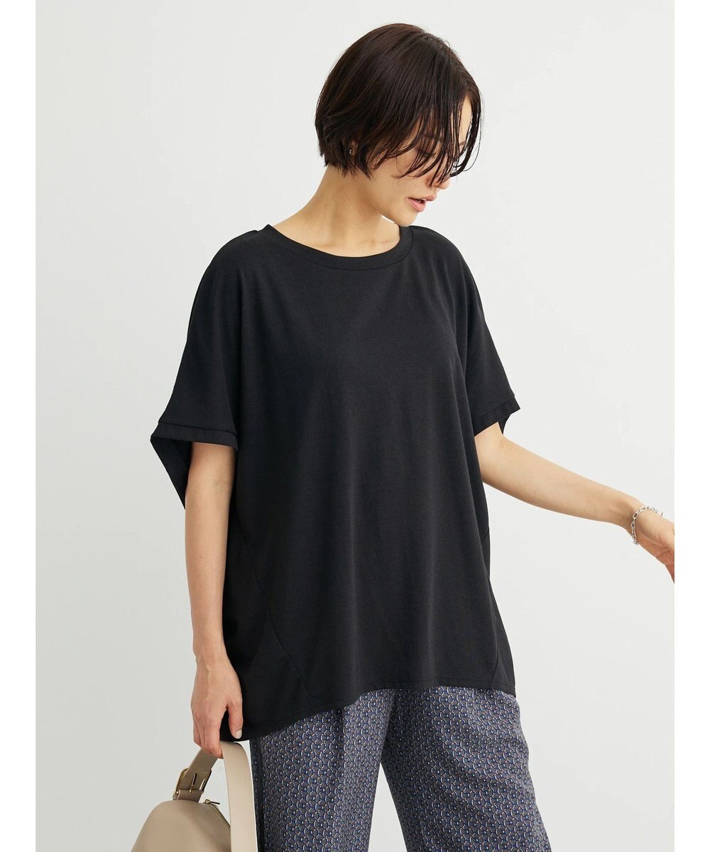 Green Parks 接触冷感半袖コクーンゆるプルオーバー 