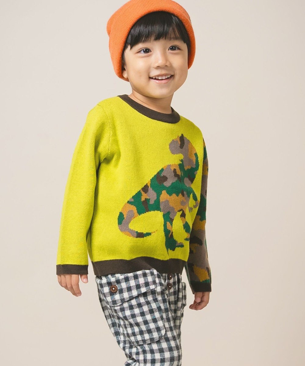 ami amie 恐竜カモフラプルオーバー 85cm～130cm 