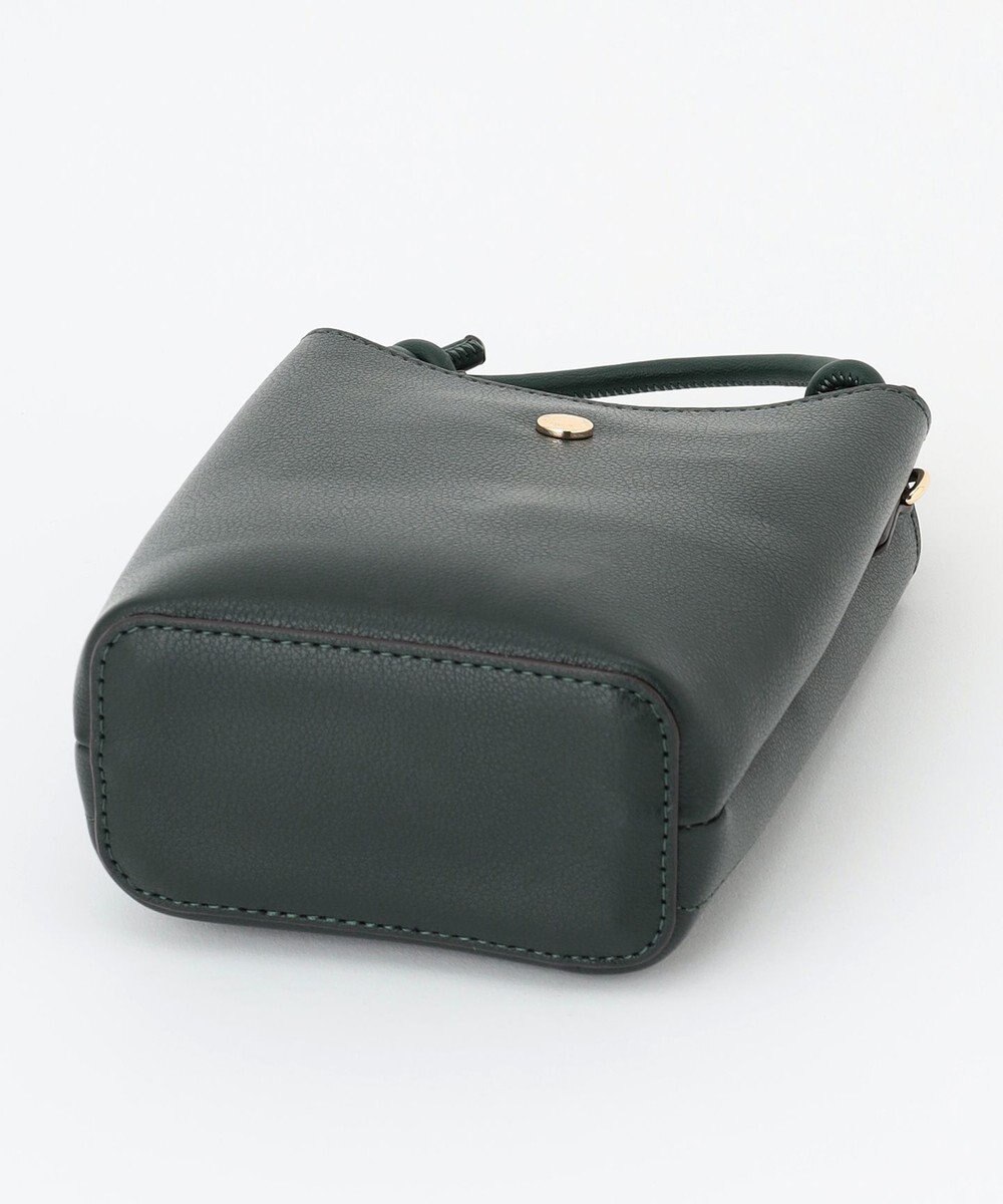 LA BAGAGERIE 【maison vert】 【多収納】ノットデザインポシェット 