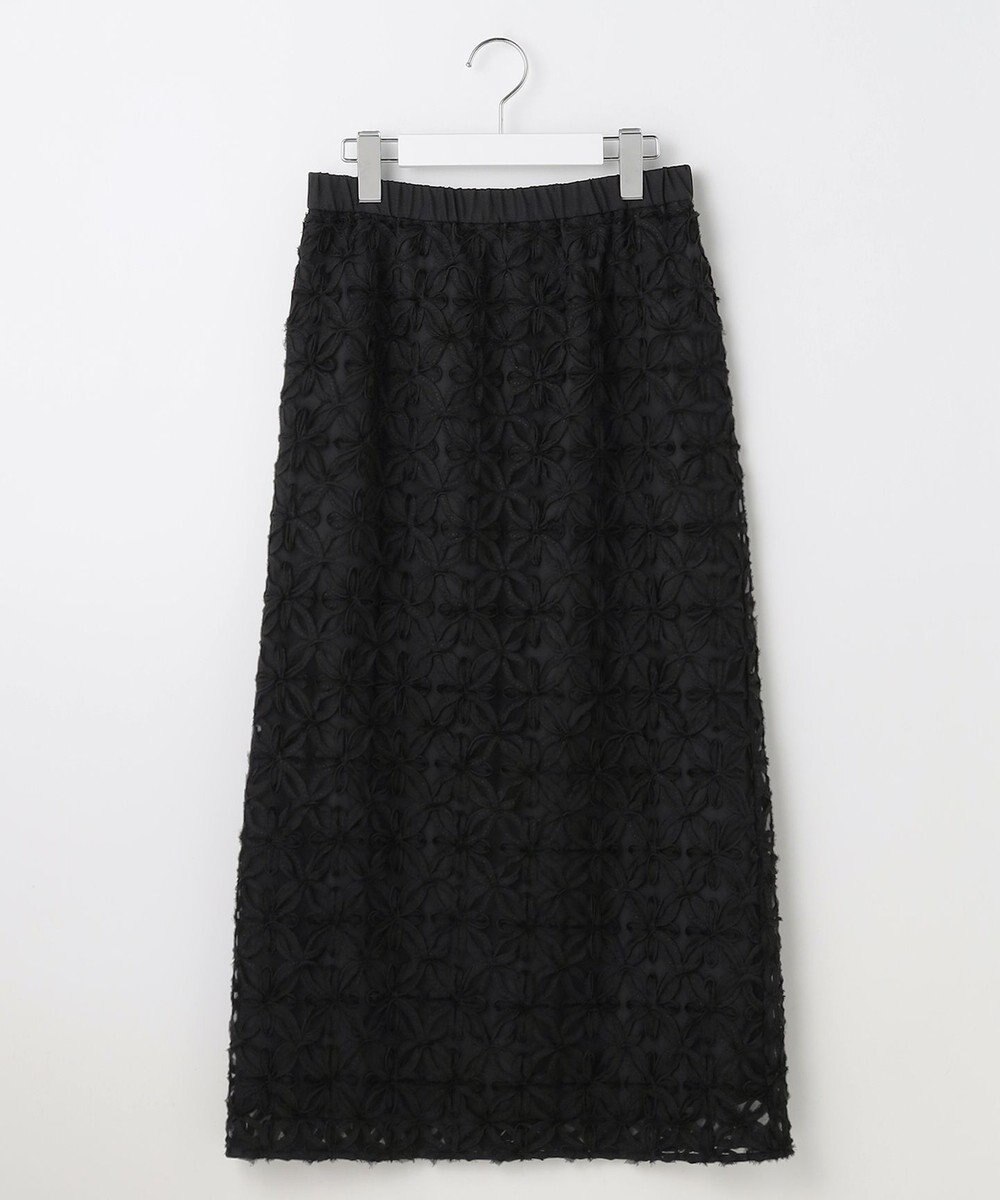 自由区 【カタログ掲載】テープエンブロイダリー スカート 