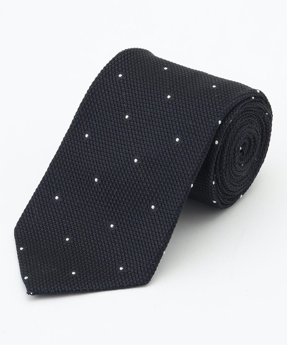 J.PRESS MEN 【JAPANESE SILK FRESCO TIE COLLECTION】ドット ネクタイ 