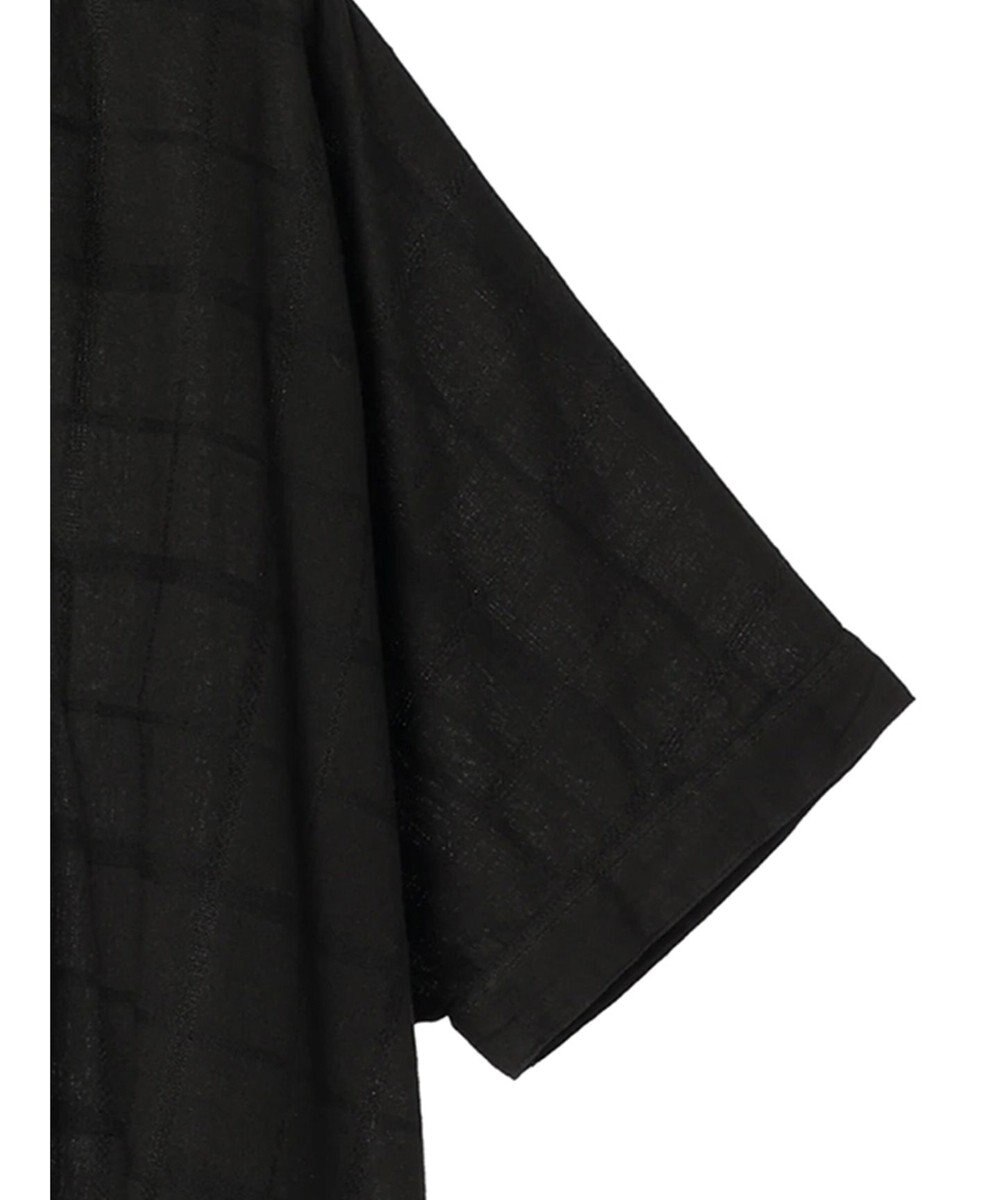 Green Parks インド綿 チェックドビーブラウス 