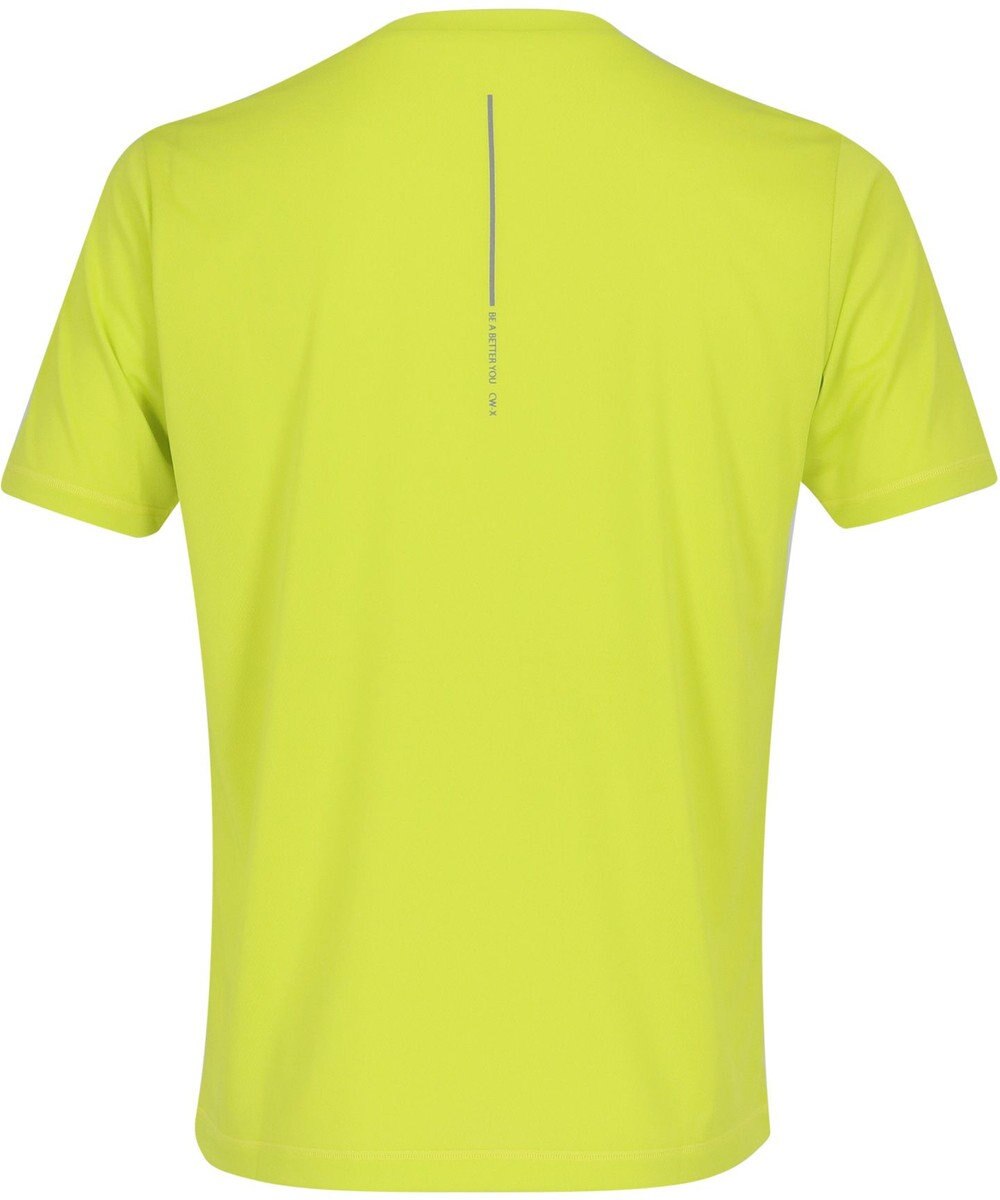 CW-X 【MEN】 CW-X トップス 【薄軽ランニングシャツ】 半袖 3分袖 Ｕネック 吸汗速乾性(本体) メンズ DLO155 /ワコール 