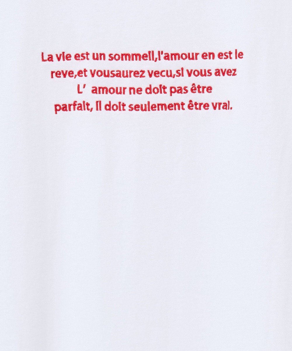 Green Parks ・ｓｗｉｎｇ　ｂｙ　フレンチスリーブ刺繍ＴＥＥ 