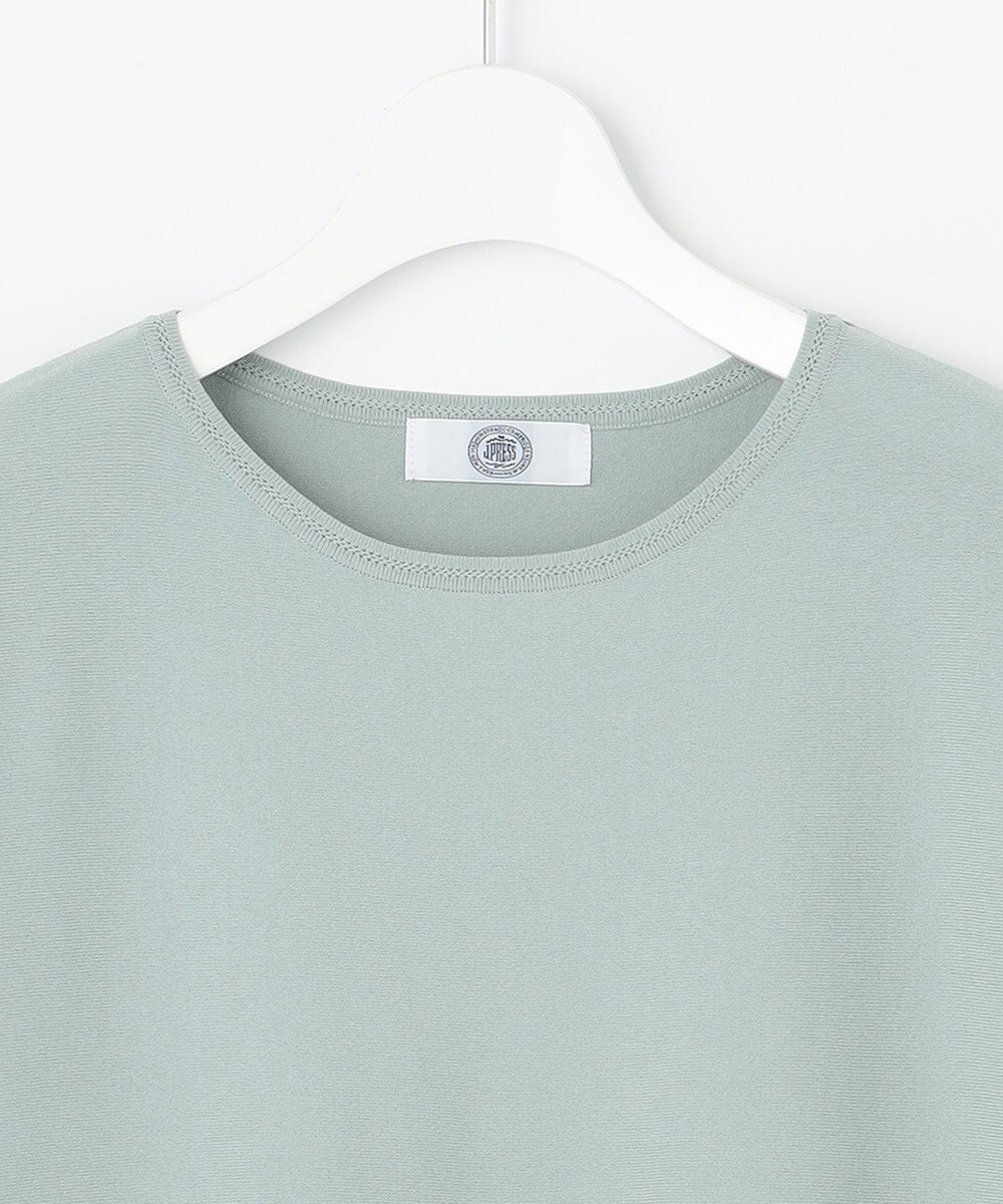 J.PRESS LADIES 【洗える】 レーヨンエリートストレッチ ドルマンスリーブ ニット 