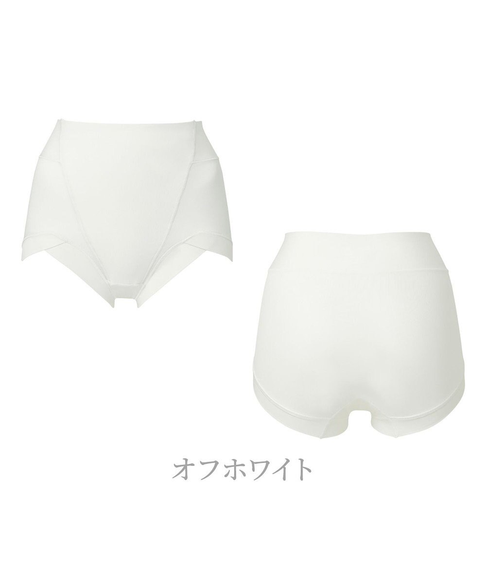 BRADELIS New York 【BRADELIS NewYork peace】綿混楽々dailyソフトショーツ25 補正下着 深め ヒップアップ お腹スッキリ 