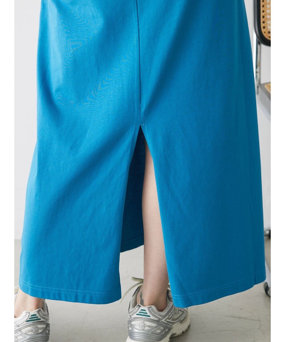 Green Parks ニットビスチェ付きカットソーワンピース 