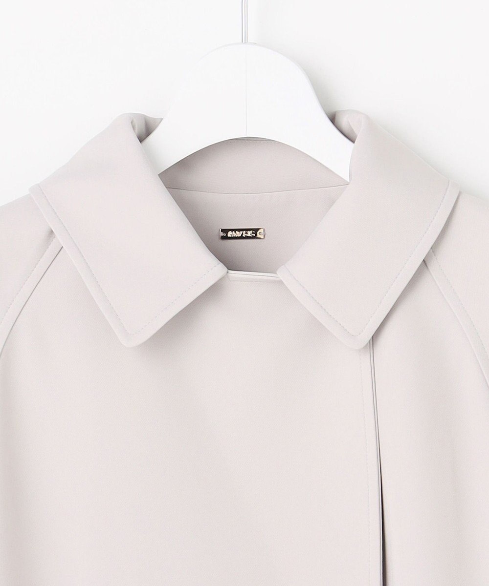 ANY SIS 【2WAY】エレカジストレッチミドルトレンチ コート 