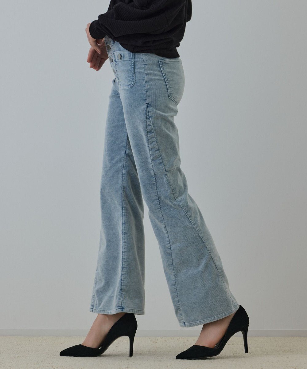 GRACE CONTINENTAL コーデュロイフレアパンツ 