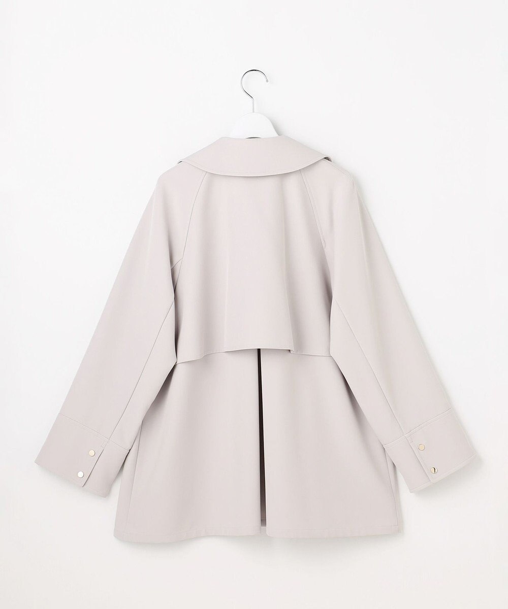 ANY SIS S 【2WAY】エレカジストレッチミドルトレンチ コート 