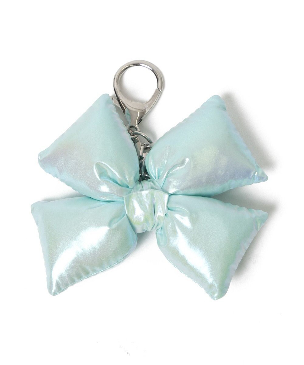 WEGO メタリッククッションリボンキーホルダー 