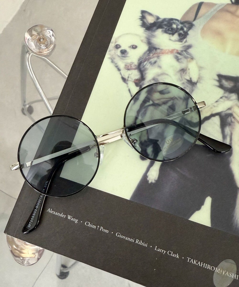 WEGO 【ユニセックス着用ITEM】メタルフレームカラーレンズアイウェア 