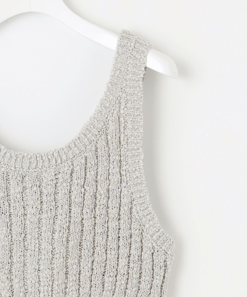 23区 【SLOW/一部店舗限定】リボンヤーン ニット ビスチェ 