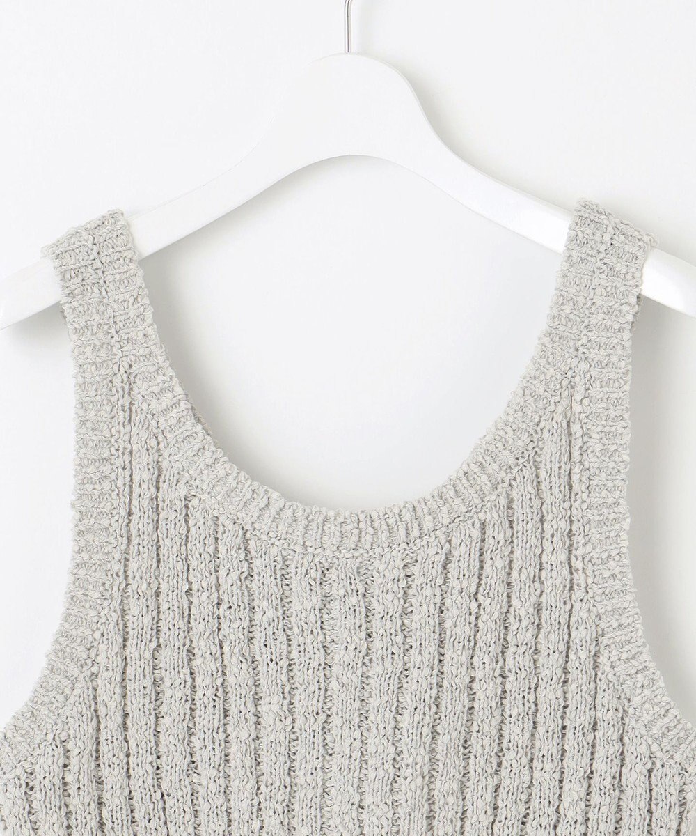 23区 【SLOW/一部店舗限定】リボンヤーン ニット ビスチェ 