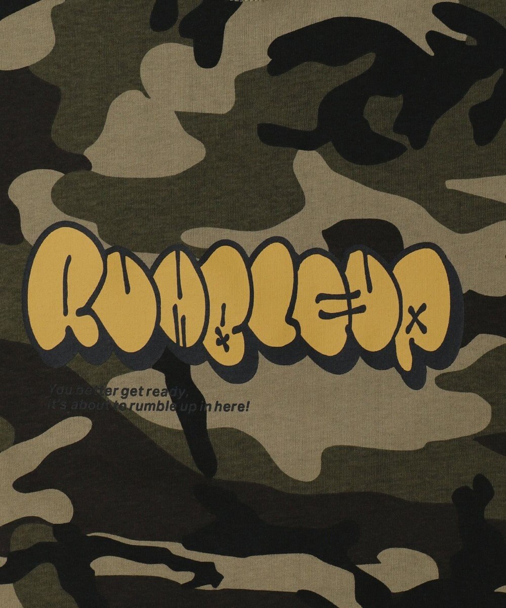 WEGO 【ユニセックス着用ITEM/MLサイズ展開】カモフラグラフィックT（SS） 